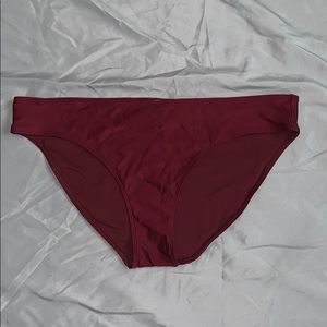 Burgundy Bikini Bottom